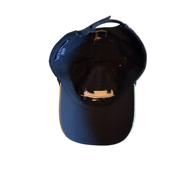 Vintage Port & Company Black "Splash Down" Crew Hat 100% Cotton Adjustable Back - Picture 4 of 6